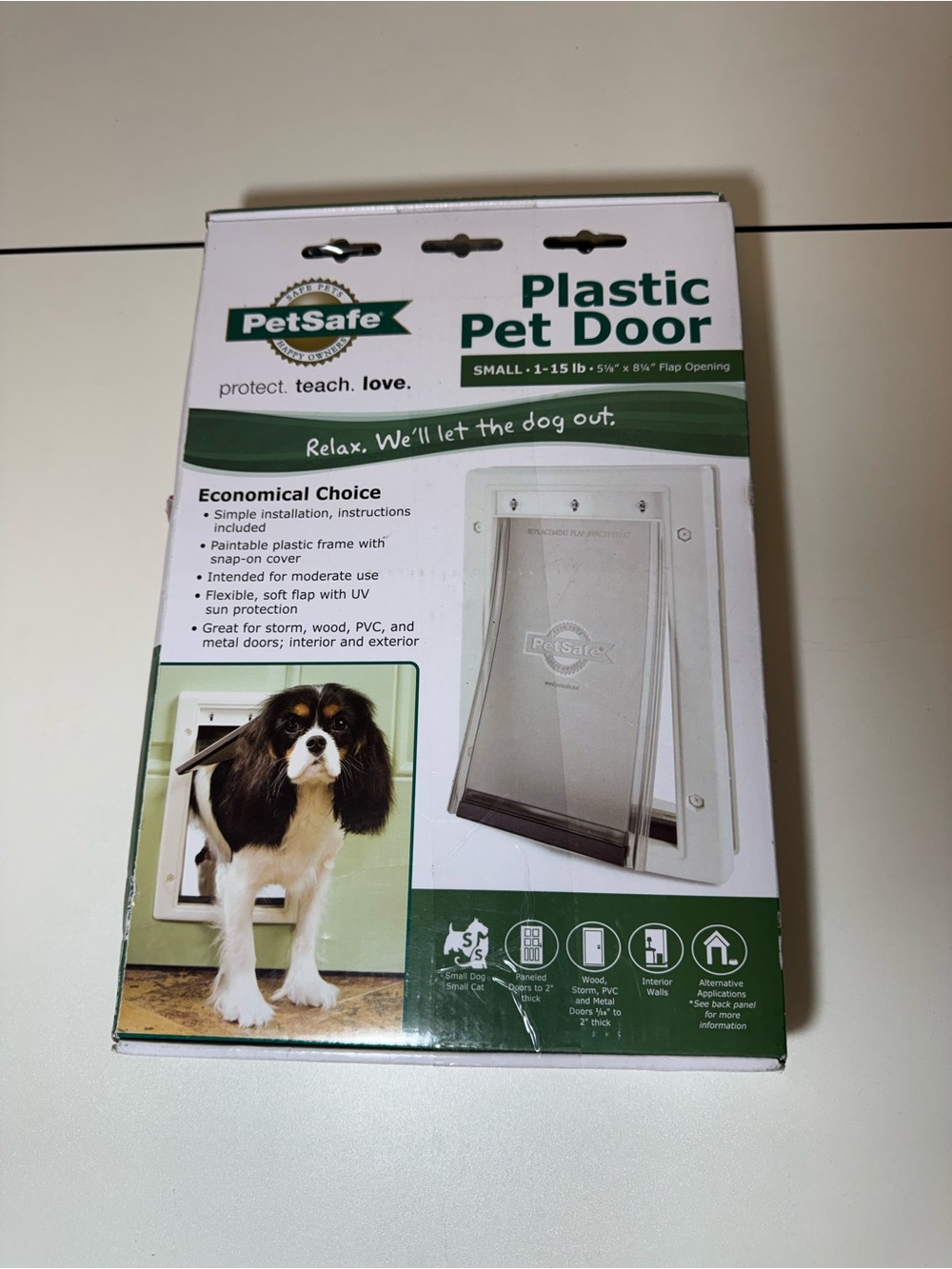 PetSafe White Plastic Pet Door
